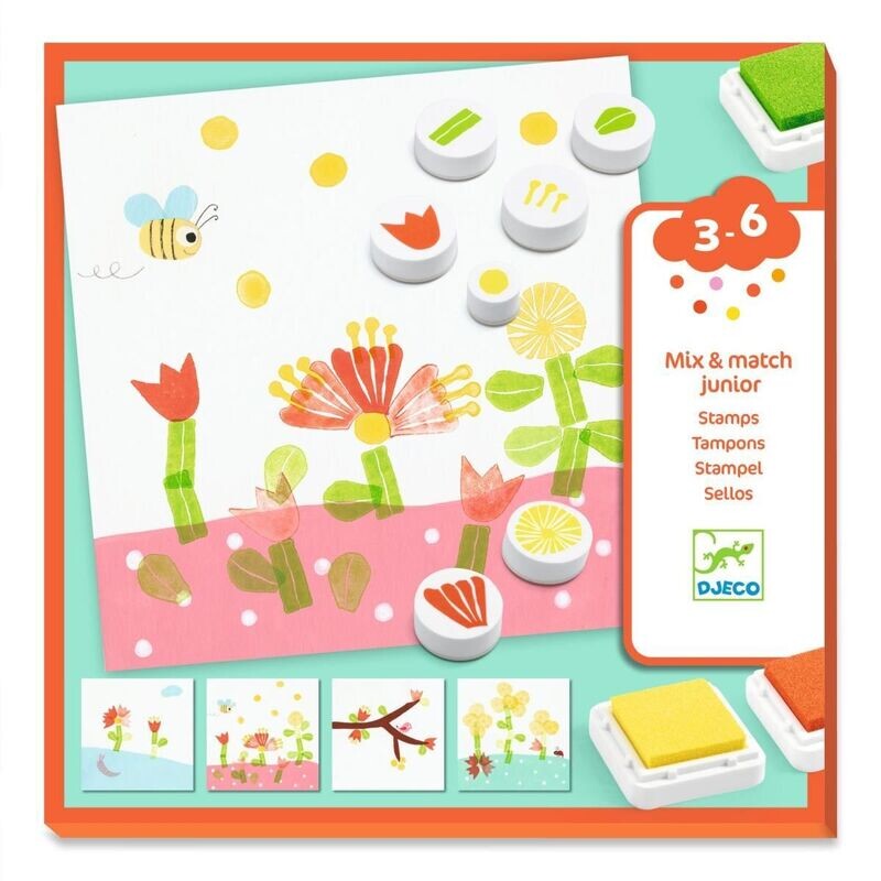 Stempelset - MIT BLUMEN