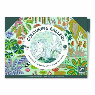 Ausmalbilder - Colouring Gallery - Ausmalbilder - Colouring Gallery - "Wilde Tiere" von Djeco