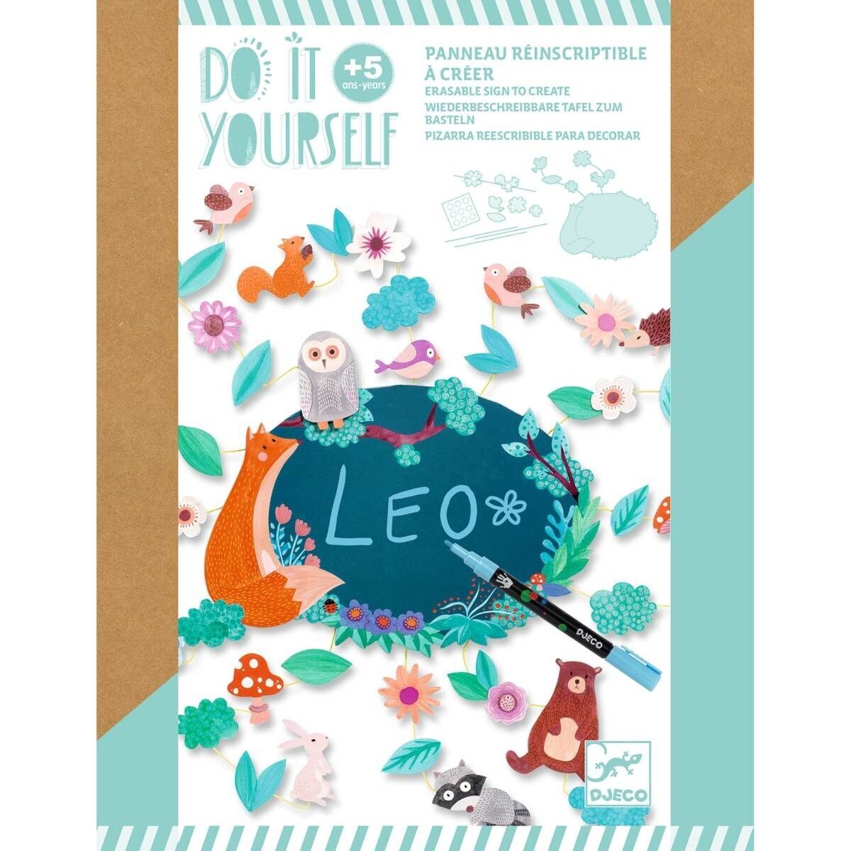 DO IT YOURSELF - Tafel -  "im Wald" von Djeco