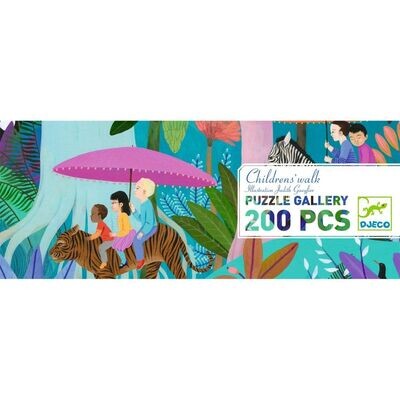 Puzzle - 200-teilig - CHILDREN'S WALK von DJECO