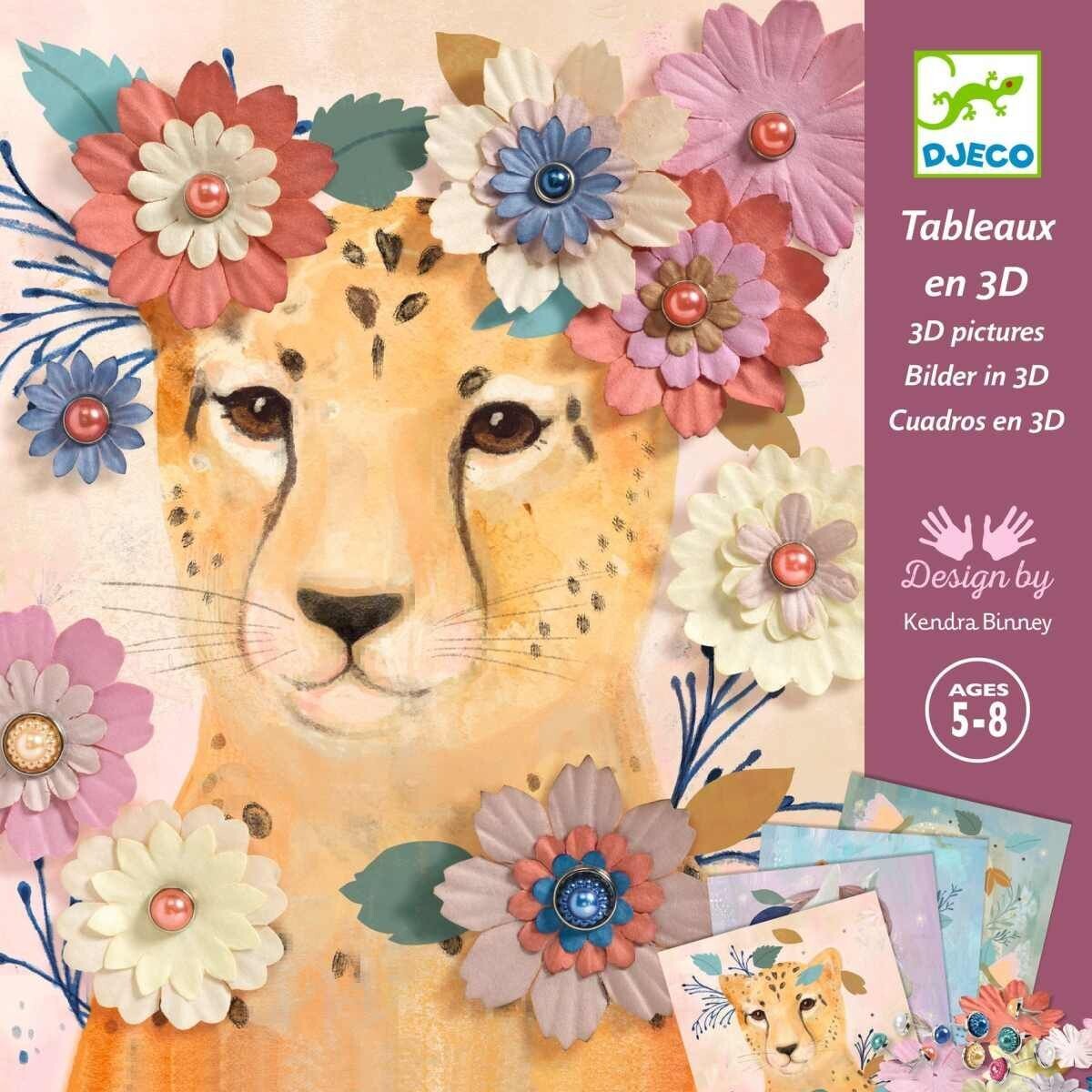 Kreativ-Set - Papierkunst - BLUMENKRONE von DJECO