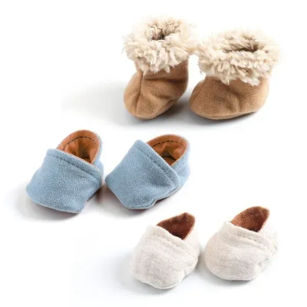 POMEA Puppenschuhe 3er Set von DJECO