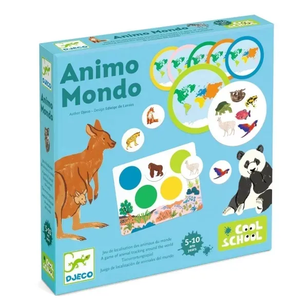 Spiele: Animo Mondo von Djeco