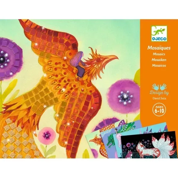 Kreativ-Set - Mosaiken FABELWESEN von Djeco