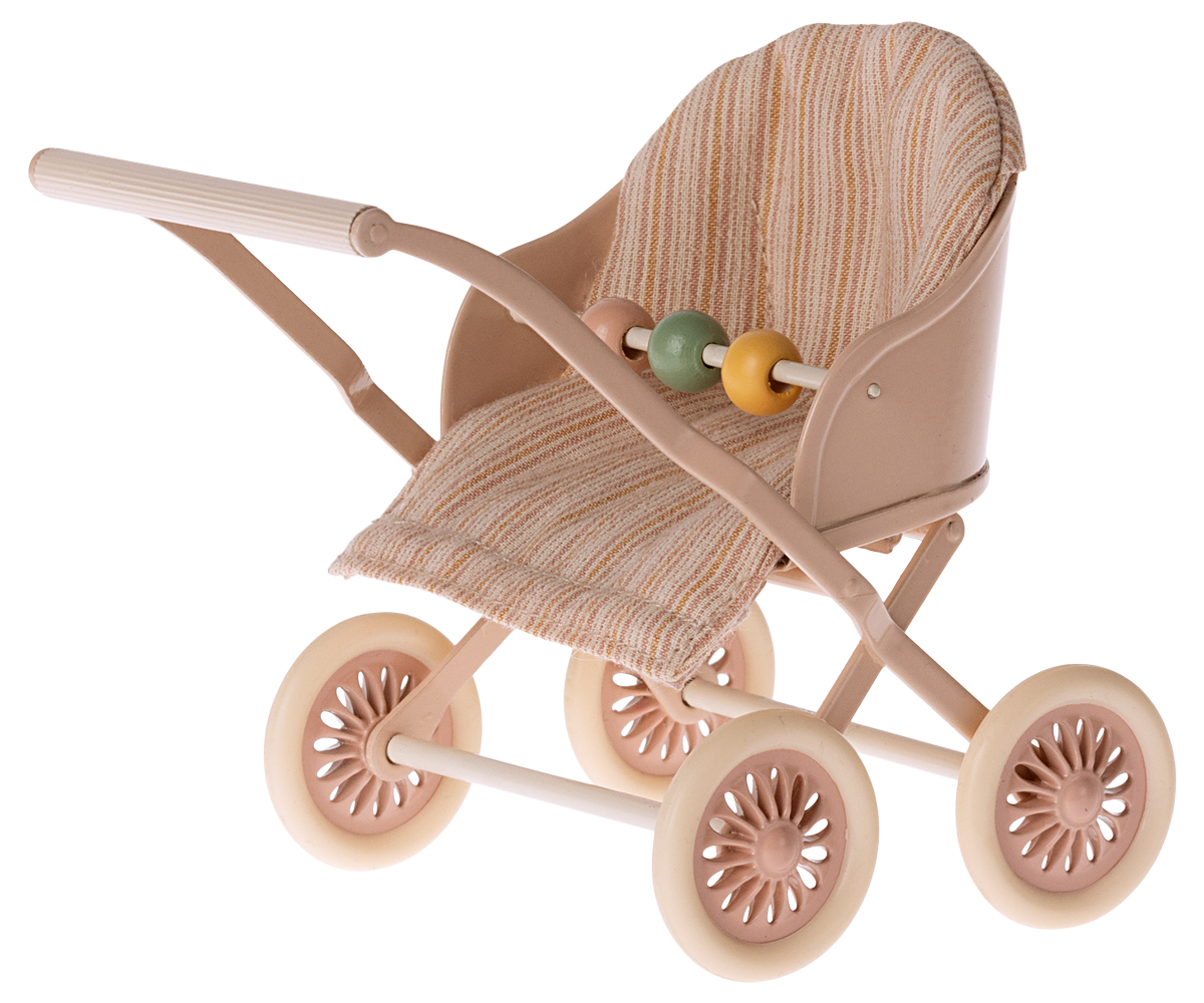 MAILEG - Baby Kinderwagen - "Rosé"