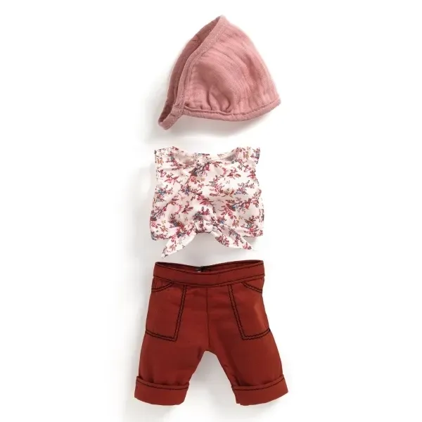POMEA - Puppenkleidung -  "Lovely Burgundy" von Djeco