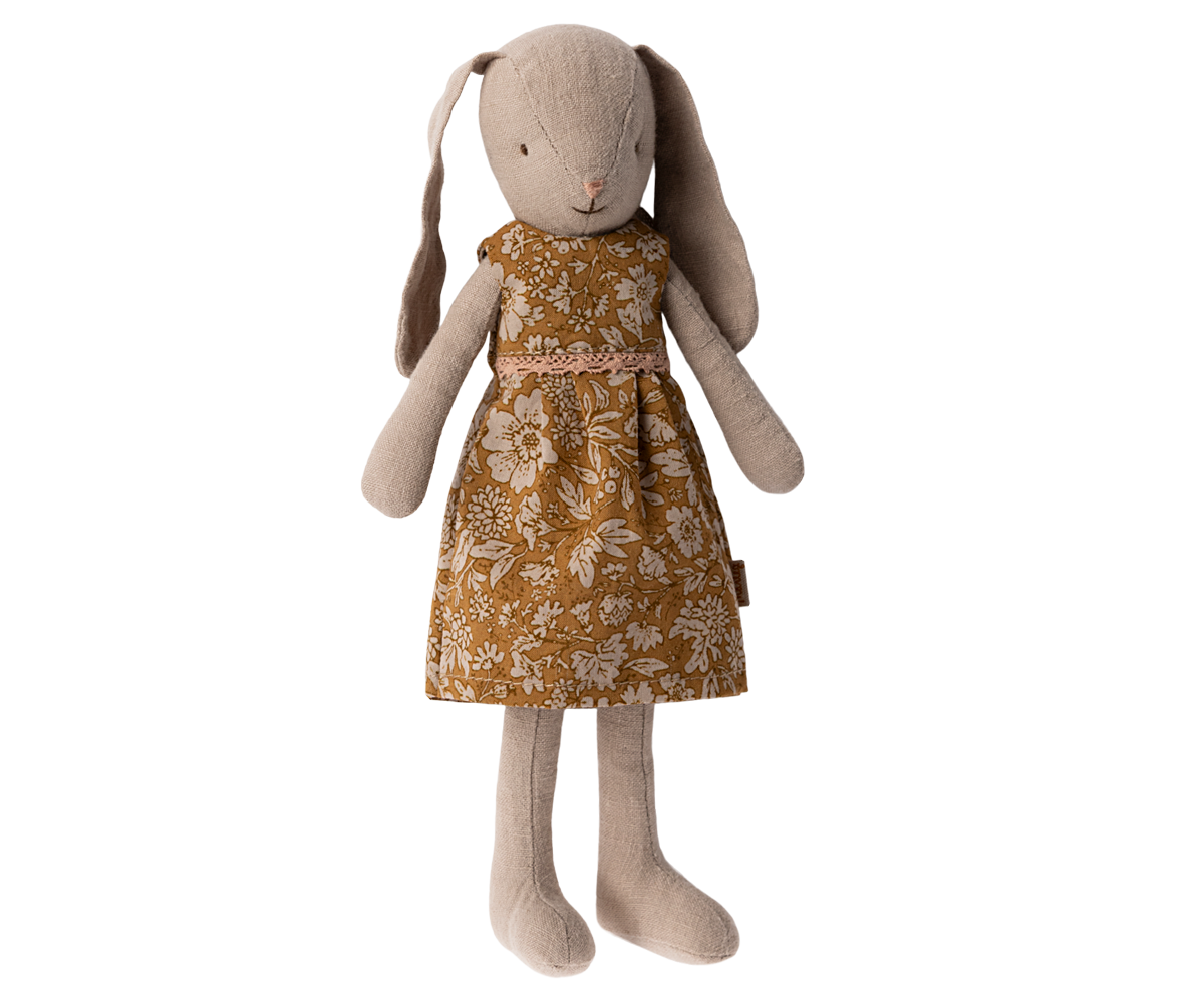 MAILEG - Kaninchen, Größe 2, Klassic - "Blumenkleid"