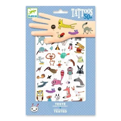 DJECO TATTOOS - DJECO TATTOOS - "Kleine Kreaturen"