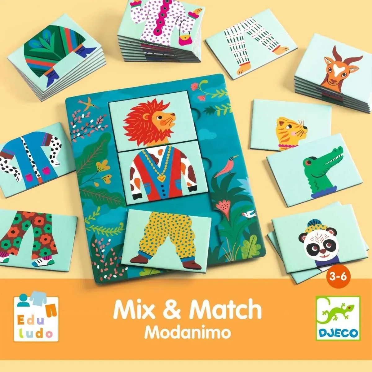 Lernspiel - MIX & MATCH - MODANIMO von DJECO