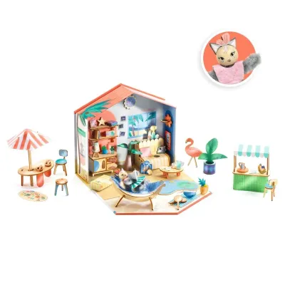 DIY Puppenhaus - MI HOUSE MIA von DJECO