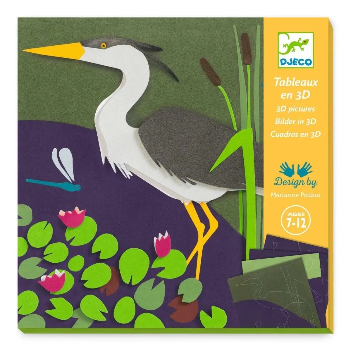 Papierkunst 3D - AM SEE - Kreativ-Set  von DJECO