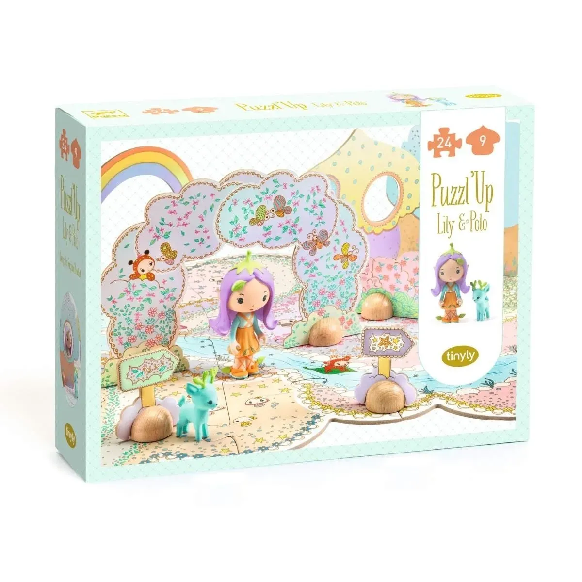 TINYLY - Bodenpuzzle LILY - TINYPUZZ von DJECO TINYLY - Bodenpuzzle LILY - TINYPUZZ von DJECO