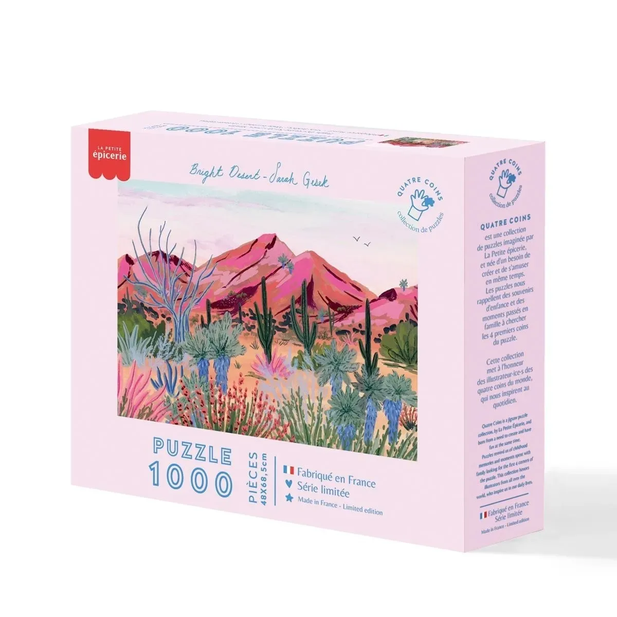 Puzzle 1000 Teile - BRIGHT DESERT von La Petite Épicerie Puzzle 1000 Teile - BRIGHT DESERT von La Petite Épicerie