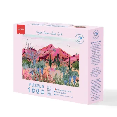 Puzzle 1000 Teile - BRIGHT DESERT von La Petite Épicerie