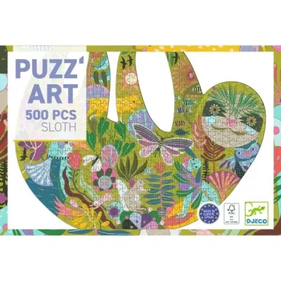 Puzzle - PUZZ'ART FAULTIER - 500 Teile - von Djeco