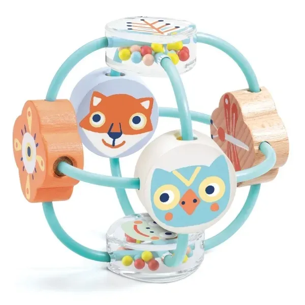 Baby White - Rassel BABYFLOWER von Djeco