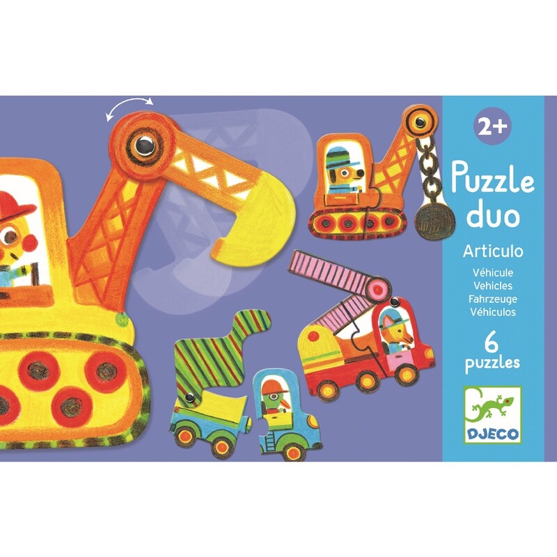 Puzzle Duo - ARTICULO FAHRZEUGE Puzzle Duo - ARTICULO FAHRZEUGE