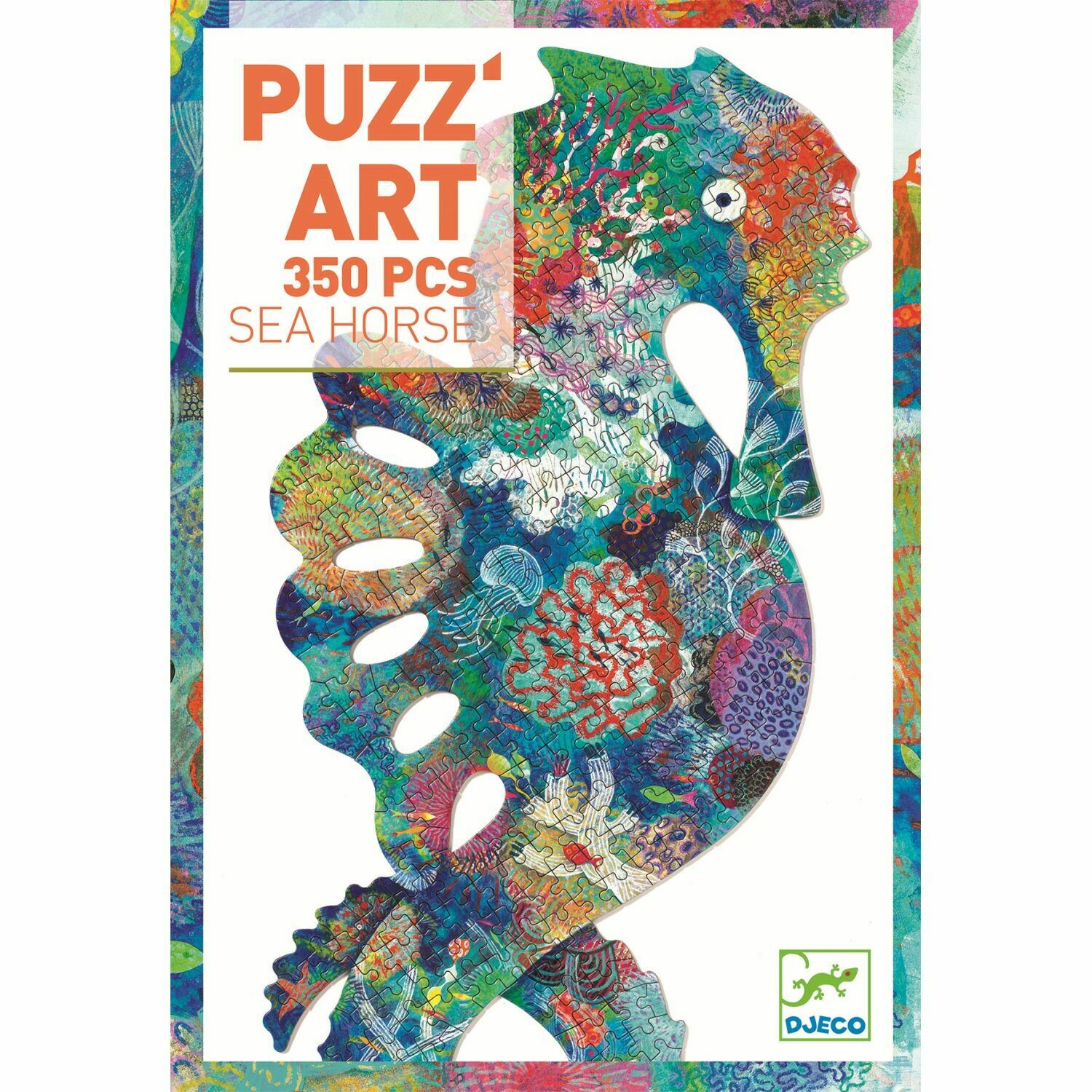 Puzzle - PUZZ'ART SEA HORSE - 350 Teile von Djeco Puzzle - PUZZ'ART SEA HORSE - 350 Teile von Djeco
