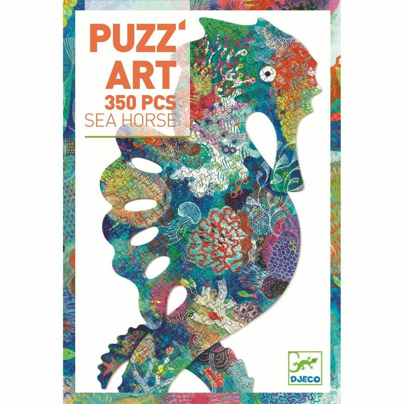 Puzzle - PUZZ'ART SEA HORSE - 350 Teile von Djeco Puzzle - PUZZ'ART SEA HORSE - 350 Teile von Djeco