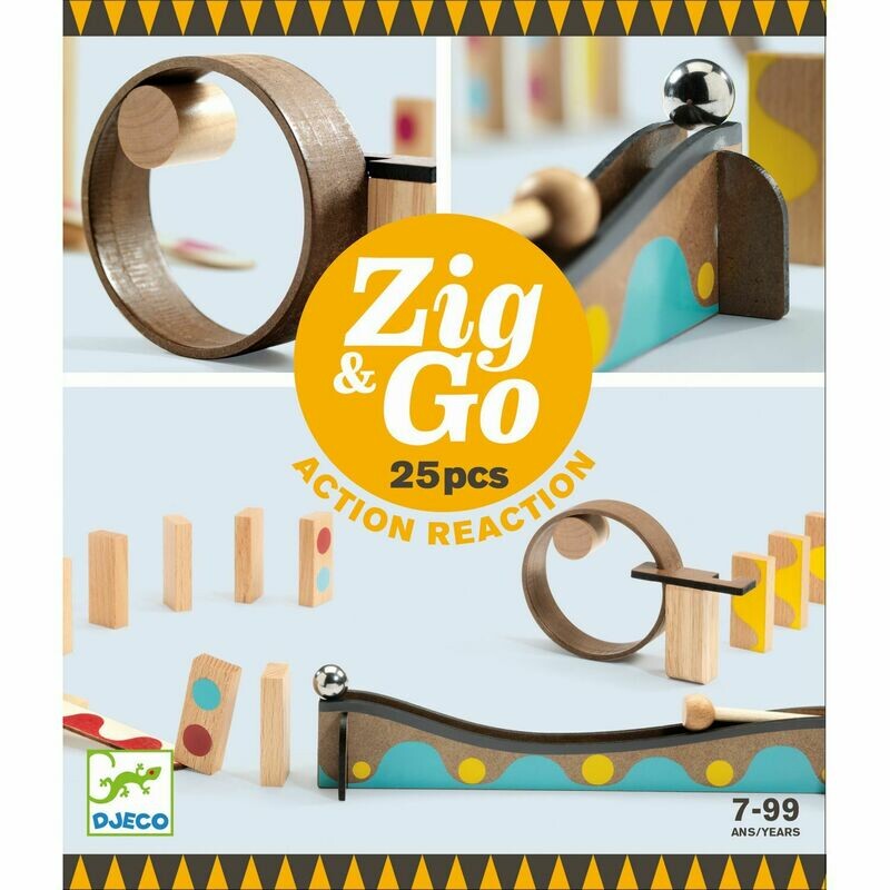 Baukasten ZIG&GO - 25 Teile Baukasten ZIG&GO - 25 Teile