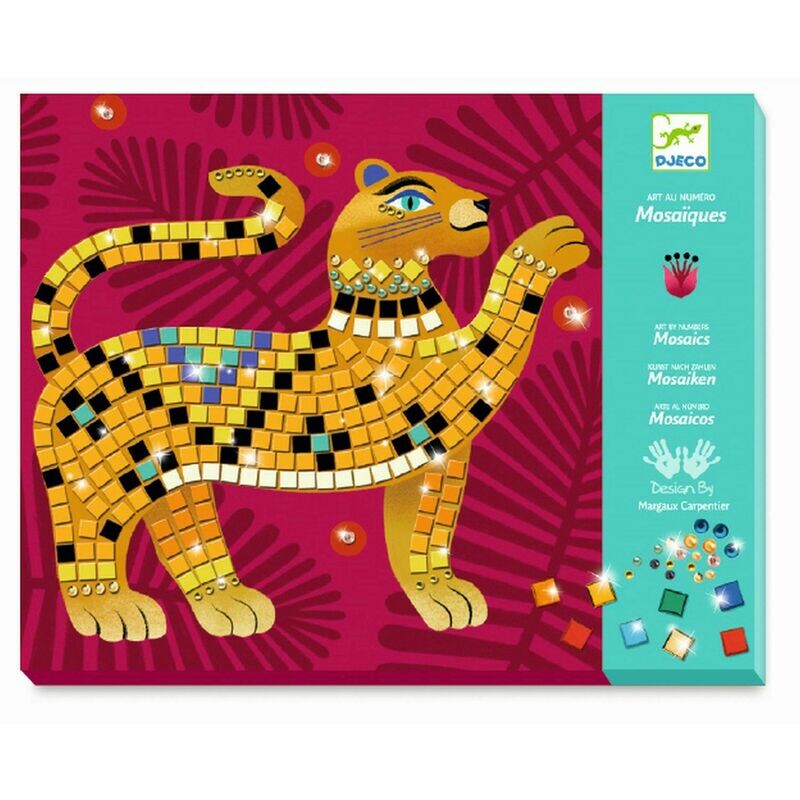 Kreativ-Set MOSAIKE - Kreativ-Set MOSAIKE - "Im Herzen des Dschungels" von Djeco