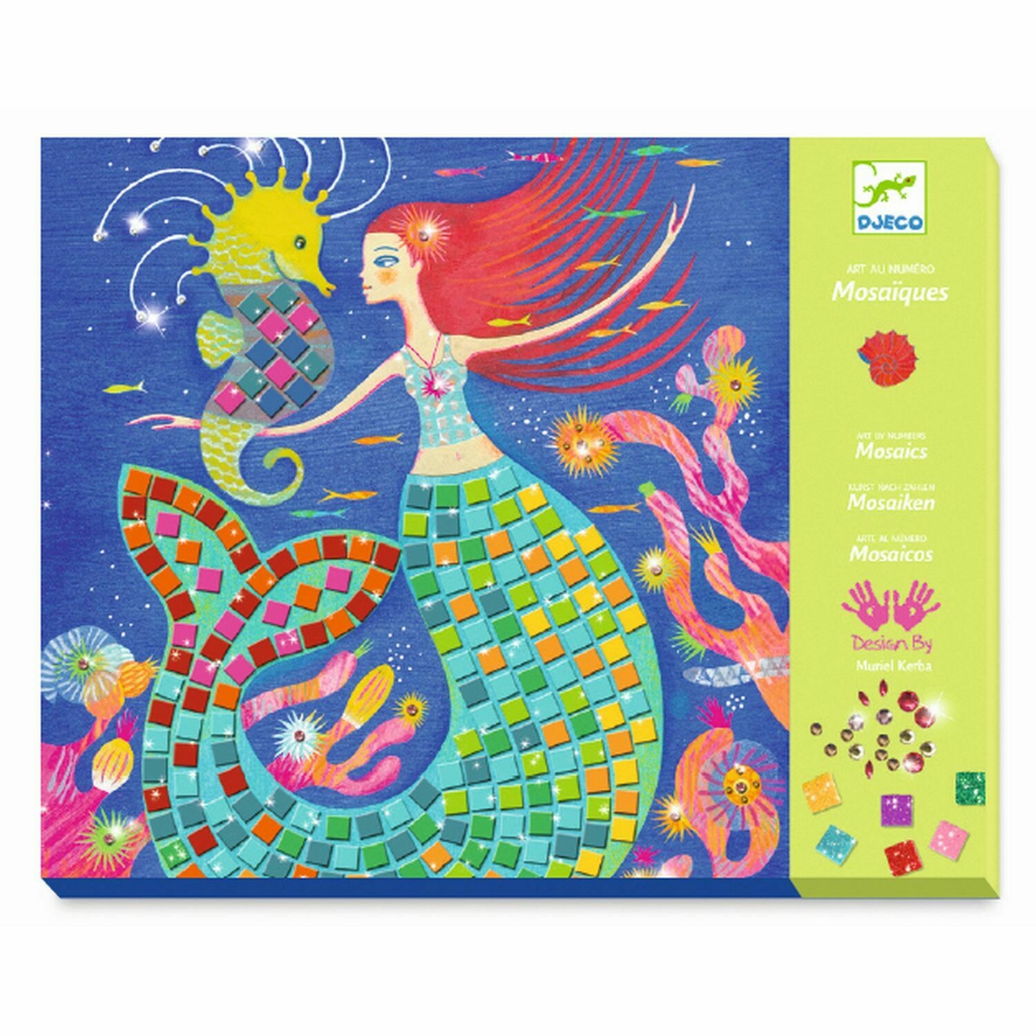 Kreativ-Set MOSAIKE - GESANG DER MEERJUNGFRAUEN Kreativ-Set MOSAIKE - GESANG DER MEERJUNGFRAUEN