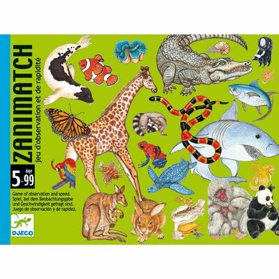 Kartenspiel von DJECO - ZANIMATCH Kartenspiel von DJECO - ZANIMATCH
