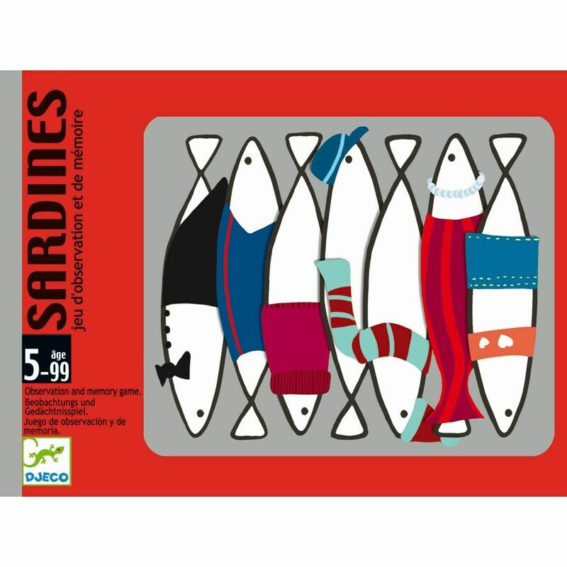 Kartenspiel von DJECO - SARDINES Kartenspiel von DJECO - SARDINES