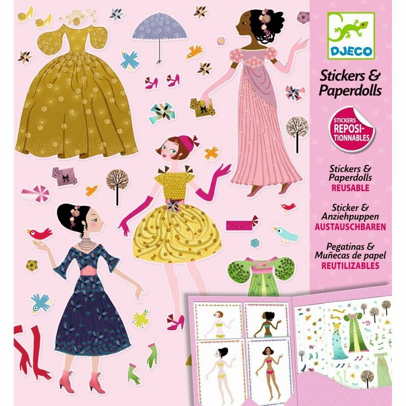 Sticker-Set  - STICKERS & PAPERDOLLS