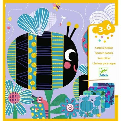 Kleines Kreativ-Set - KRATZBILDER - GANZ KLEINE TIERE Kleines Kreativ-Set - KRATZBILDER - GANZ KLEINE TIERE