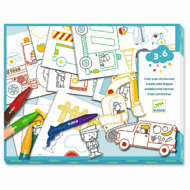 Kreativ-Set  - KREATION MIT 80 FORMEN