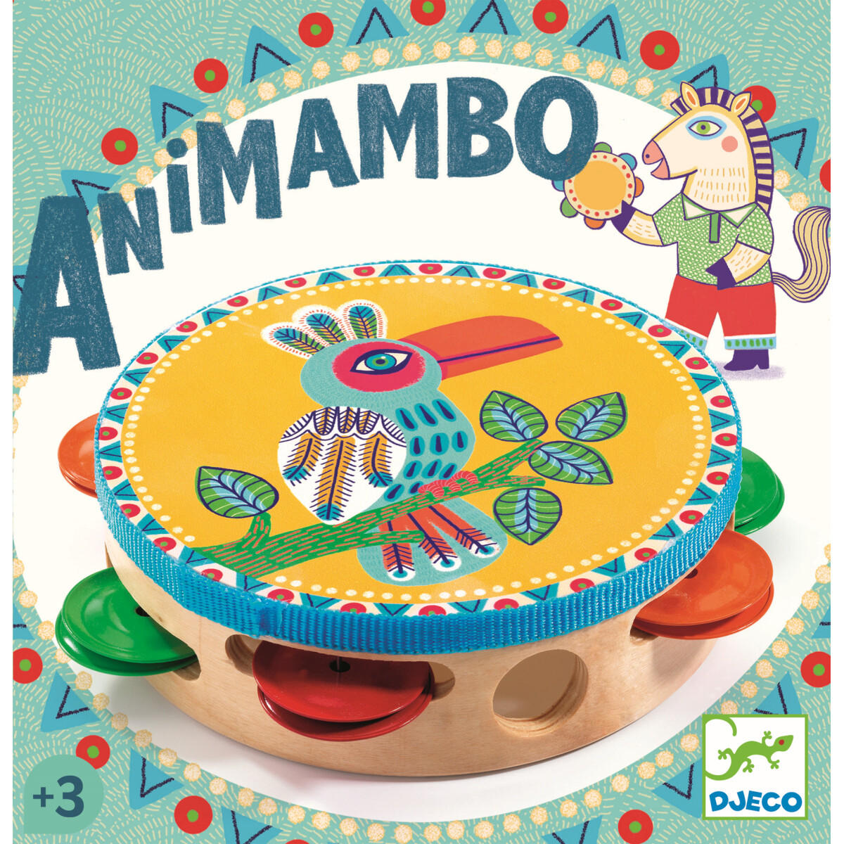 TAMBURIN von DJECO - ANIMAMBO TAMBURIN von DJECO - ANIMAMBO