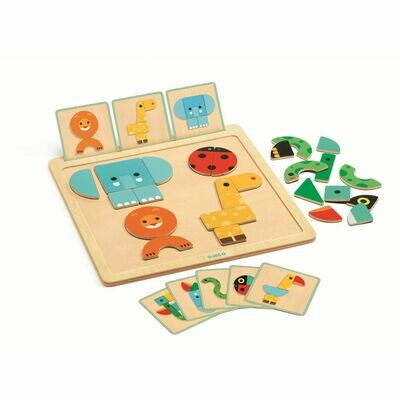 magnetisches Legespiel - GÉO BASIC
