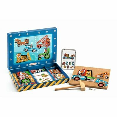 HAMMER-SPIEL -  TAP TAP FAHRZEUGE