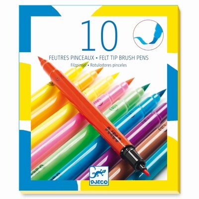 10 Filzstifte - 10 Filzstifte - "Pop Colours" von Djeco
