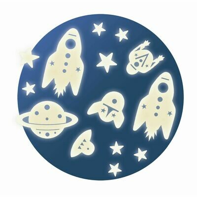 leuchtende Wandsticker von DJECO - SPACE MISSION