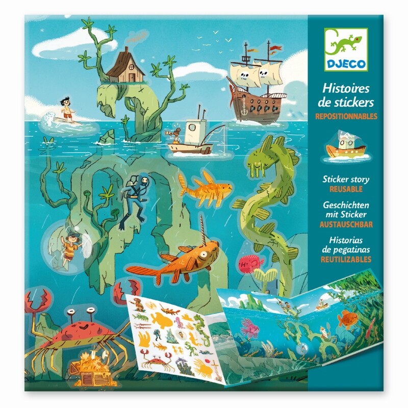 Sticker-Set - GESCHICHTEN MIT STICKERN Sticker-Set - GESCHICHTEN MIT STICKERN