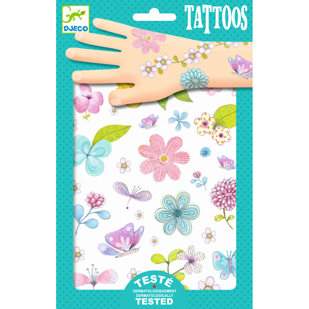 DJECO TATTOOS -  FAIRY FLOWERS