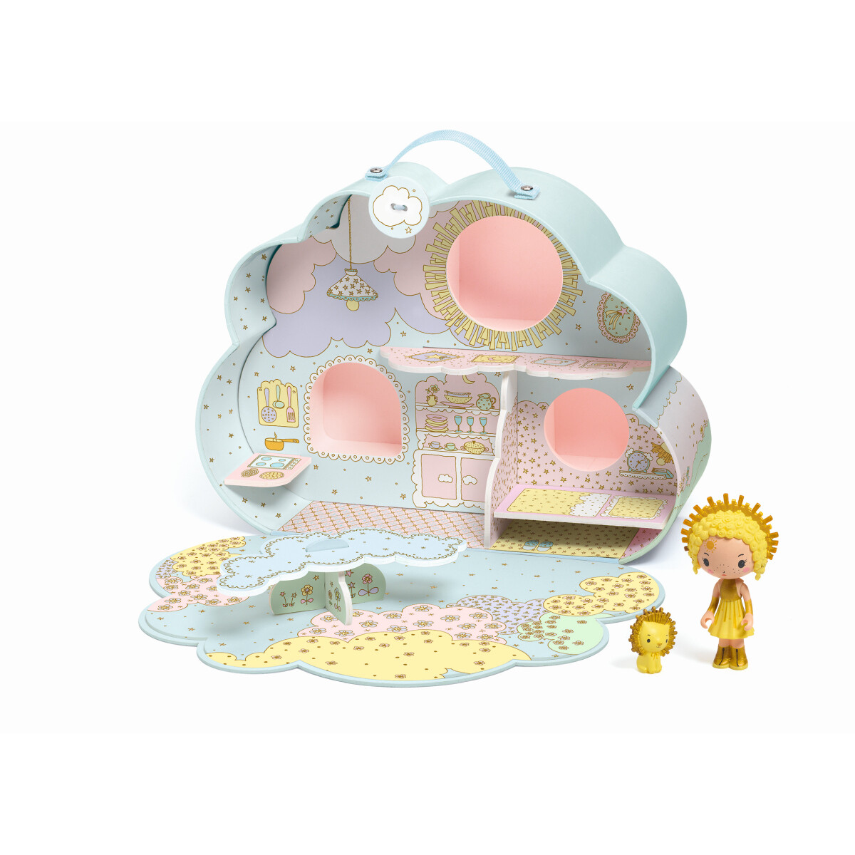 Kleines Puppenhaus - TINYLY - Sunny & Mia Haus von DJECO