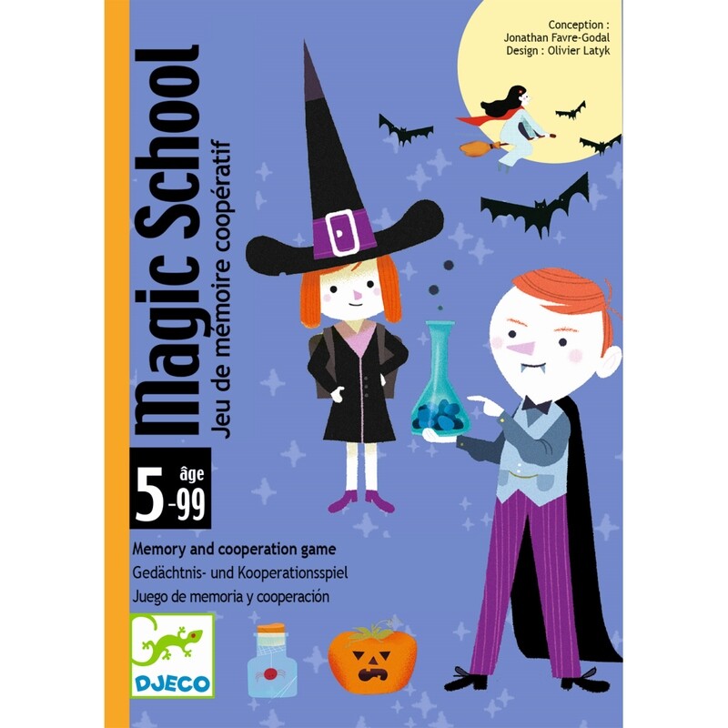 Kartenspiel von DJECO - MAGIC SCHOOL Kartenspiel von DJECO - MAGIC SCHOOL