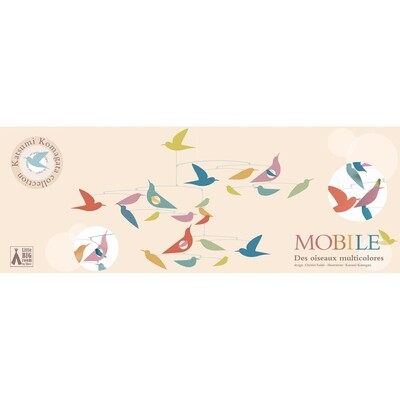 Grand Mobile aus FSC Papier - BUNTE VÖGEL
