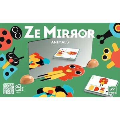 Lernspiel mit Spiegel - ZE MIRROR TIERE von DJECO