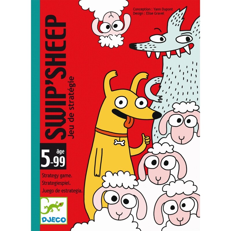 Kartenspiel von DJECO - SWIP ' SHEEP Kartenspiel von DJECO - SWIP ' SHEEP