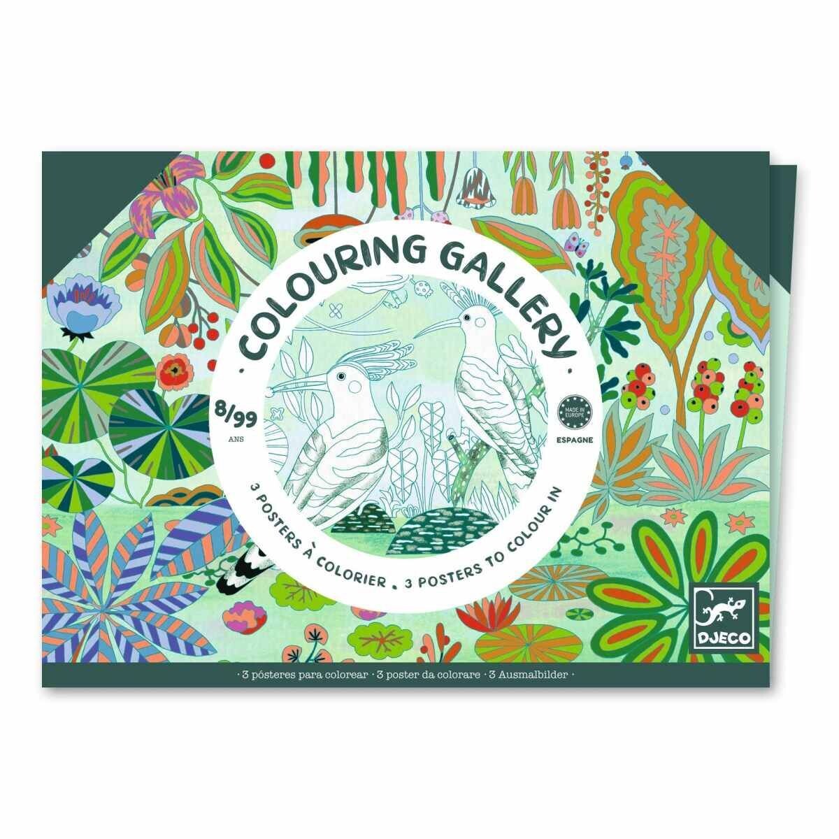 Ausmalbilder - Colouring Gallery - Ausmalbilder - Colouring Gallery - "Wilde Tiere" von Djeco