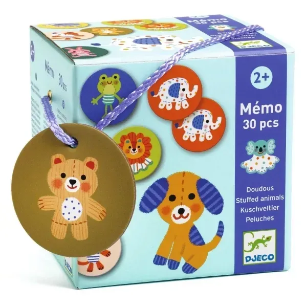 Lernspiel: Memo Kuscheltiere Lernspiel: Memo Kuscheltiere