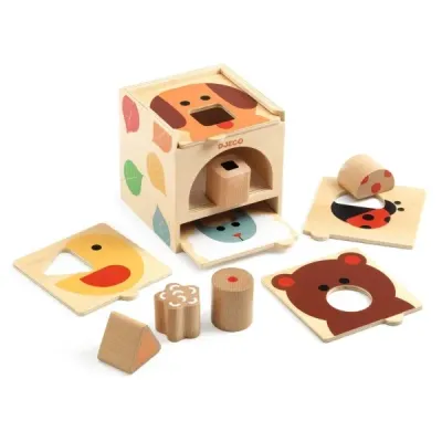 Steckspiel - BOX BASIC  von Djeco