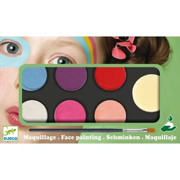 Kinderschminken - 6 Farben- Djeco