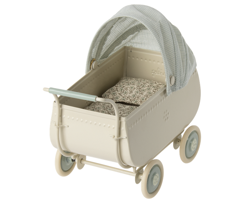 MAILEG - Kinderwagen, Mikro - "Blau"