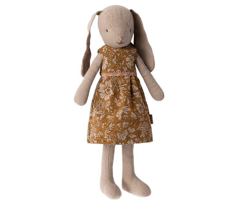 MAILEG - Kaninchen, Größe 2, Klassic - "Blumenkleid"