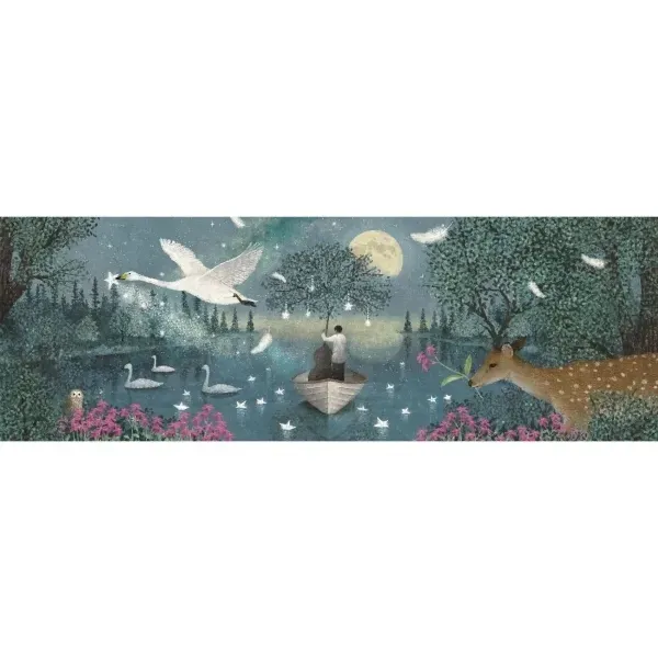 Puzzle Gallery - "Hymn to the Moon" - 1000 Teile - von Djeco